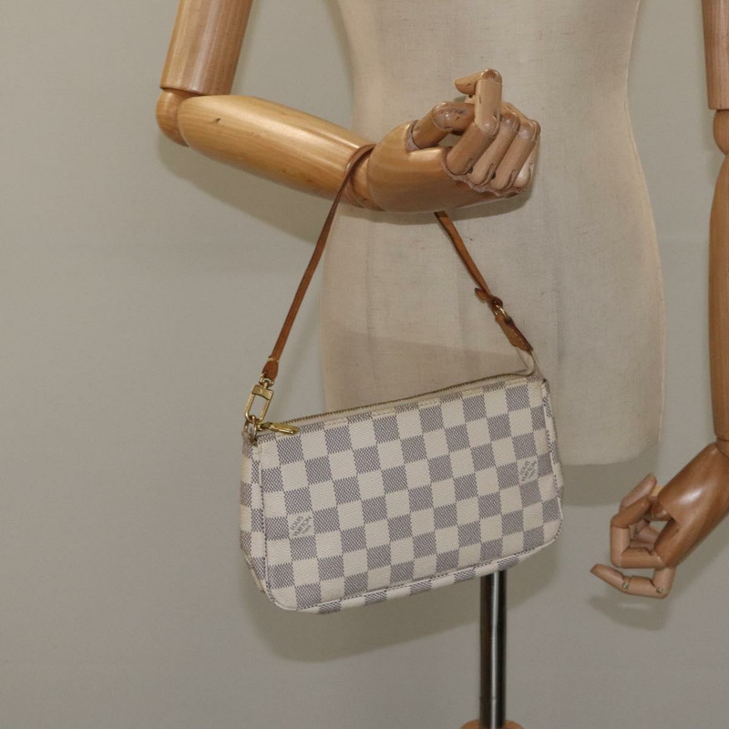 【日本直送】路易威登 Damier Azur 手拿包配件袋 N51986 LV 正品 126572-19