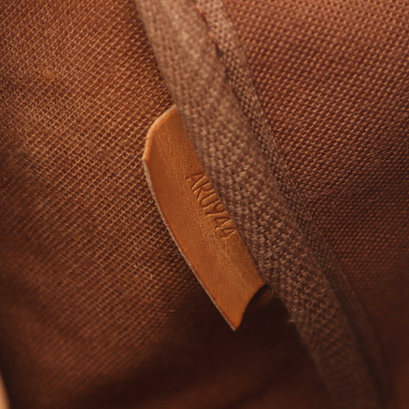 LOUIS VUITTON Gibeciere 中型斜背包 M42247 字母帆布 二手 LV-4