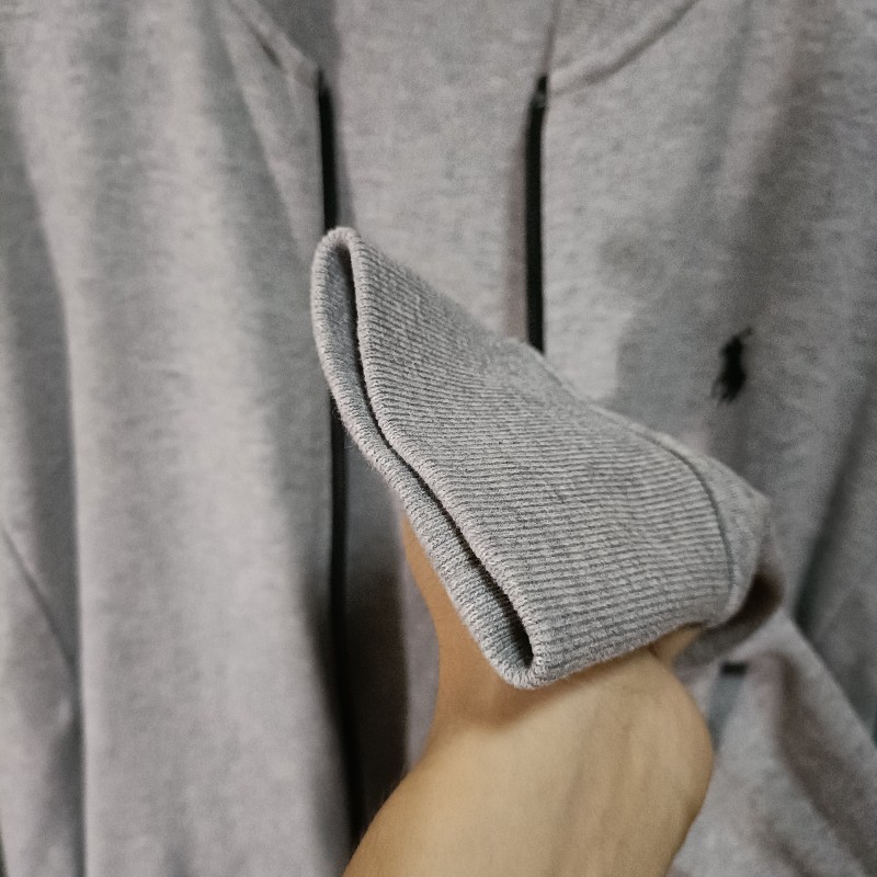 Polo Ralph Lauren RL 灰色 棒球外套 男XS-4