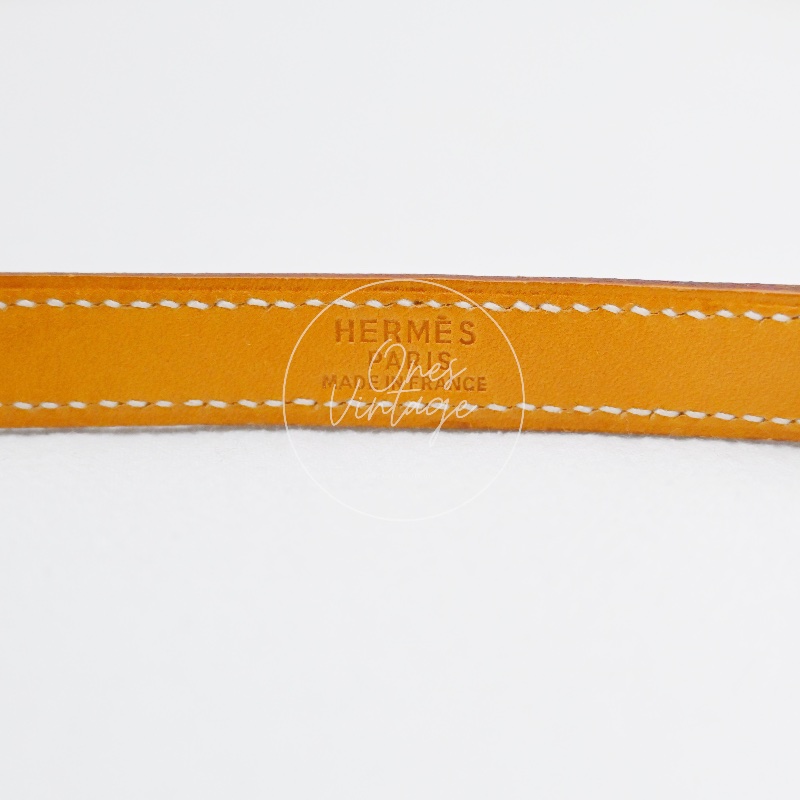 [Pre-owned] Hermes Kelly 28 Natural Sable Chamonix GHW Stamp Square G-41