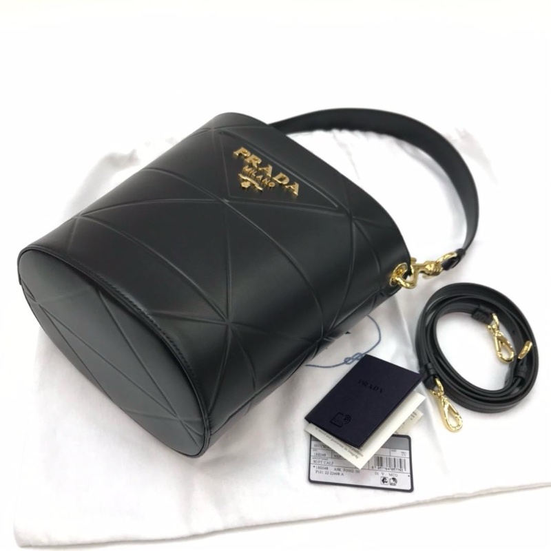 Prada bucket black bag-1