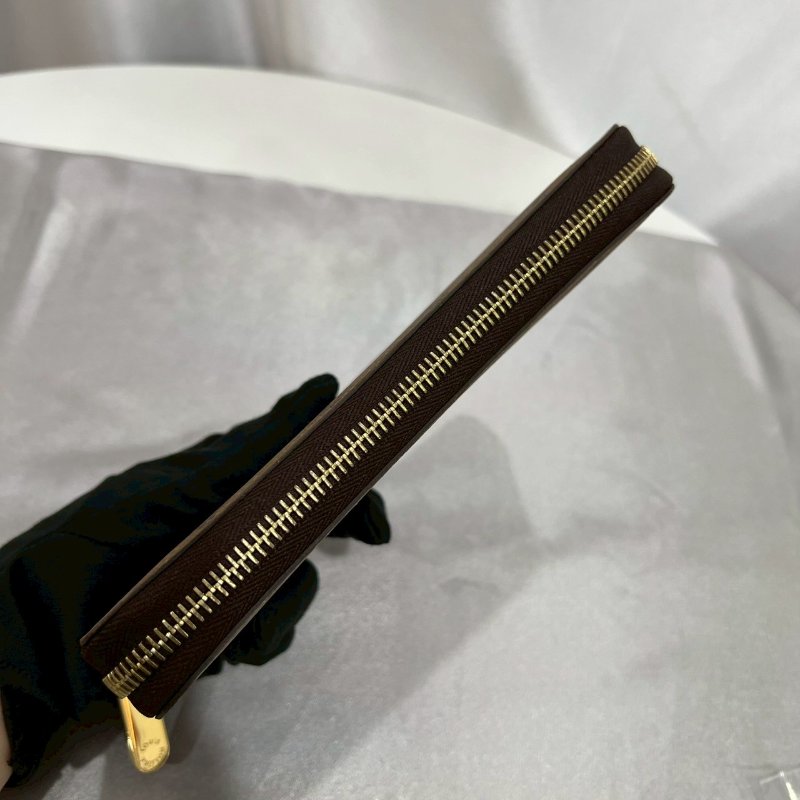 LV M82444/晶片款 Reverse老花ㄇ拉長夾-3