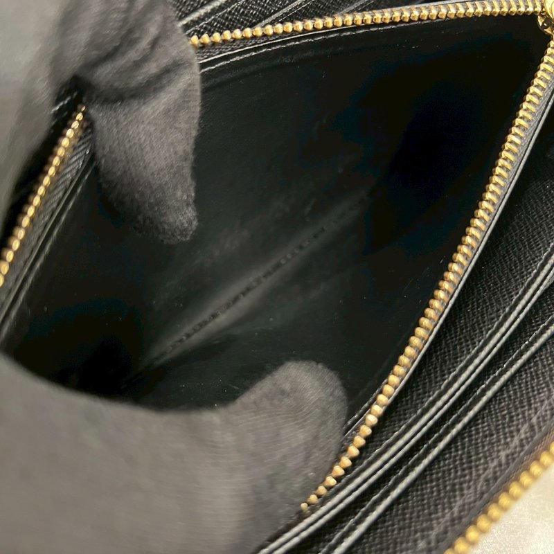 LV M82444/晶片款 Reverse老花ㄇ拉長夾-6