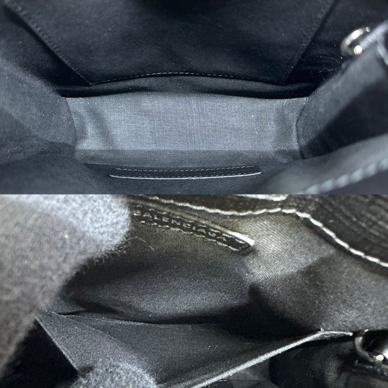 BALENCIAGA logo白字紙袋包手機包-3