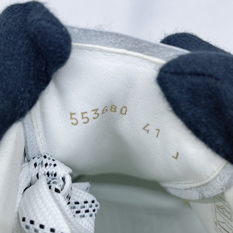 McQUEEN 全新麥坤黑尾白鞋-8