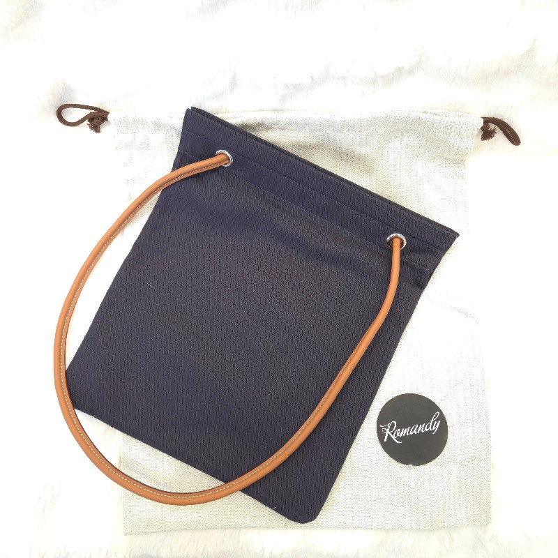 Hermès Aline 帆布托特包 海軍藍-1