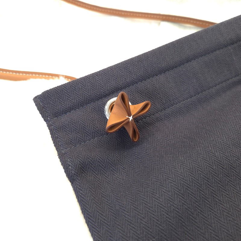 Hermès Aline 帆布托特包 海軍藍-4