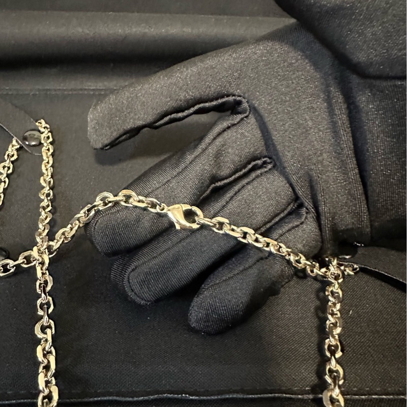 閒置Chanel香奈兒香水瓶項鍊，22s方塊冰糖款，幾乎全新-4