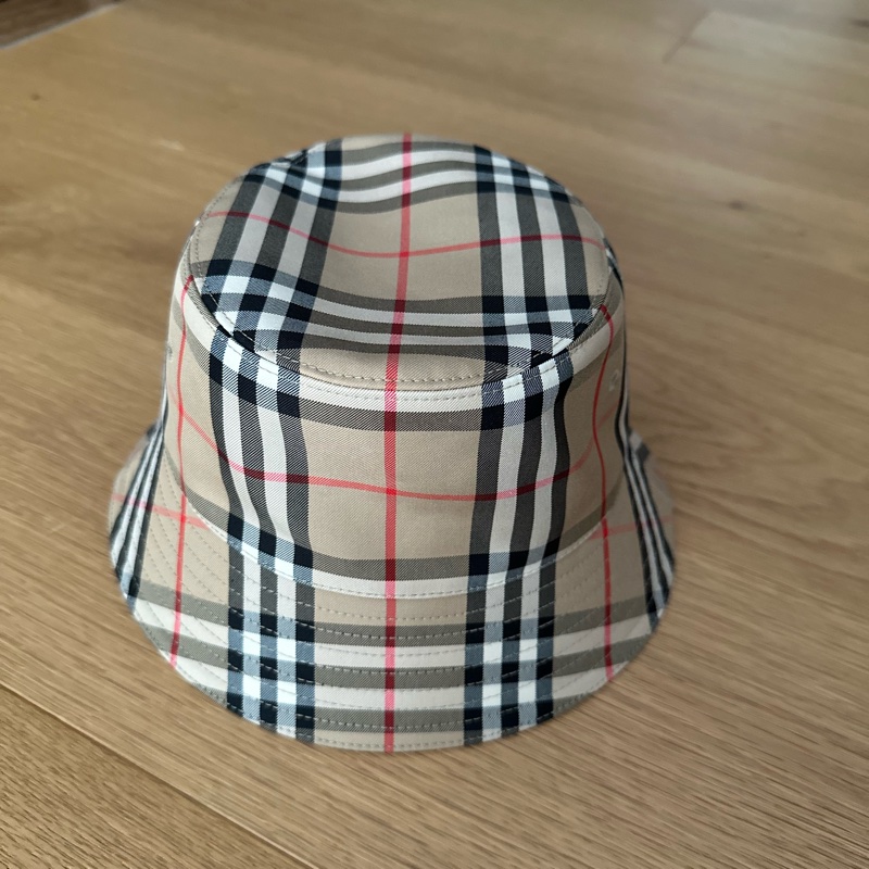Burberry 經典格紋漁夫帽 S-0
