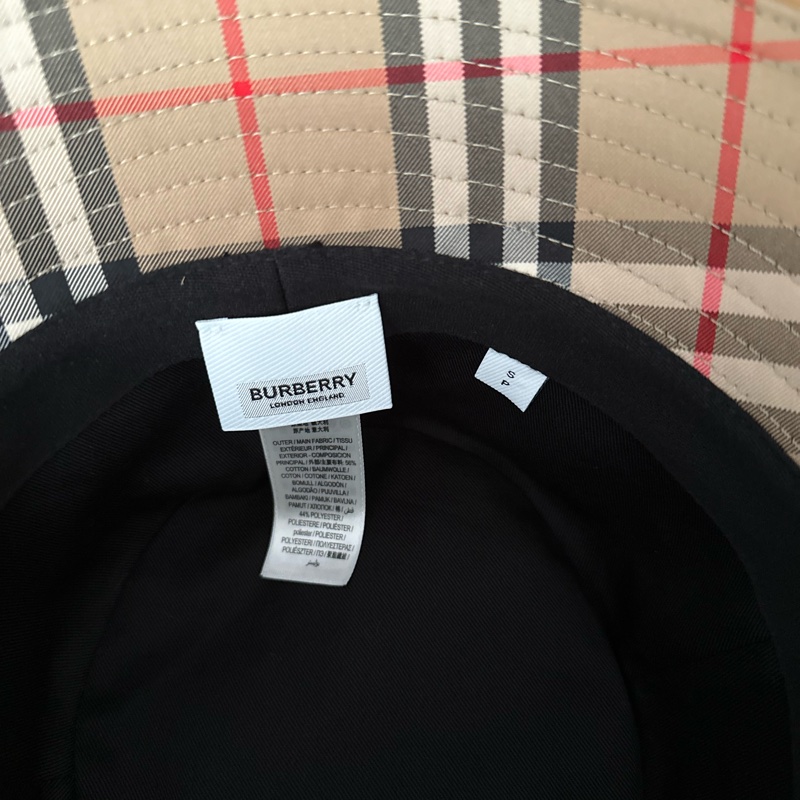 Burberry 經典格紋漁夫帽 S-1