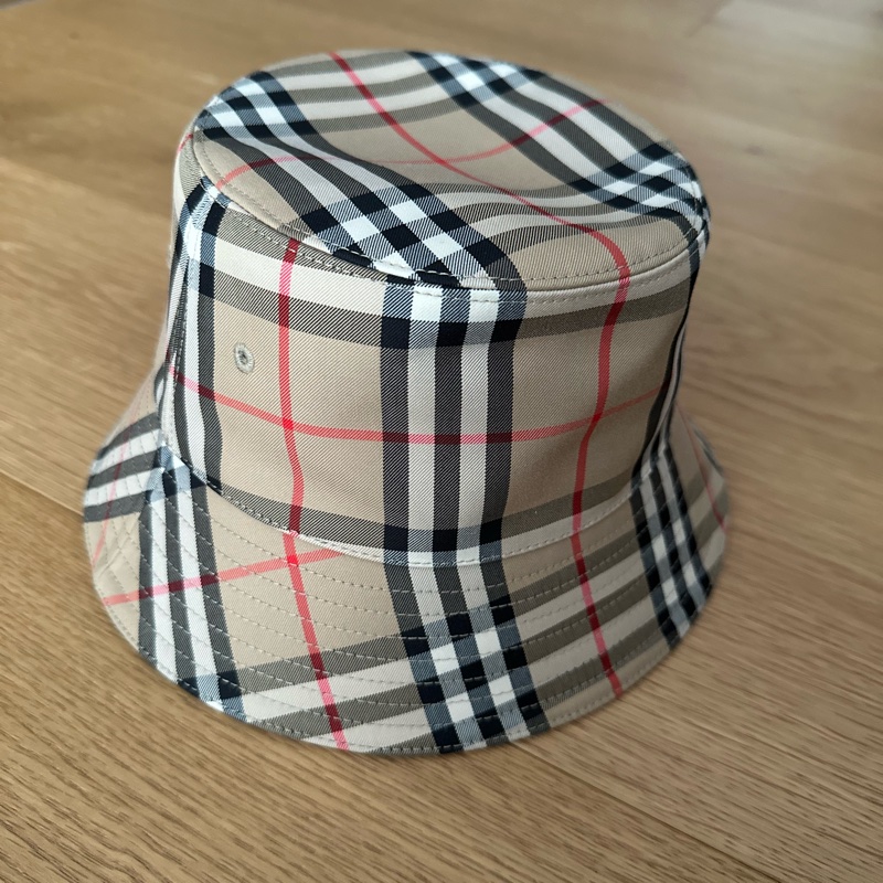 Burberry 經典格紋漁夫帽 S-4