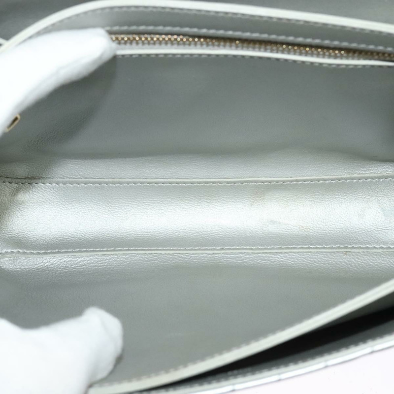 【日本直送】CELINE 鏈條單肩包 皮革 銀色 黑金 正品 120162-10