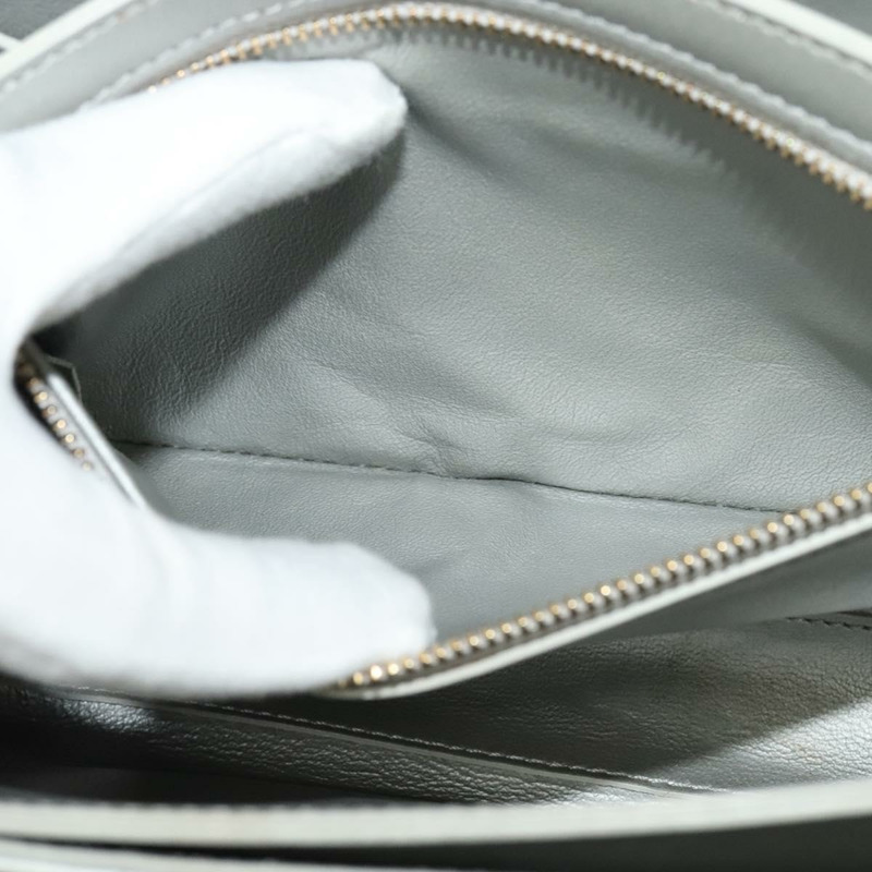 【日本直送】CELINE 鏈條單肩包 皮革 銀色 黑金 正品 120162-23