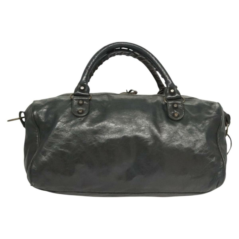 【日本直送】BALENCIAGA Zizy 手提包 皮革 2 款 黑色 128523 正品 sw763-1
