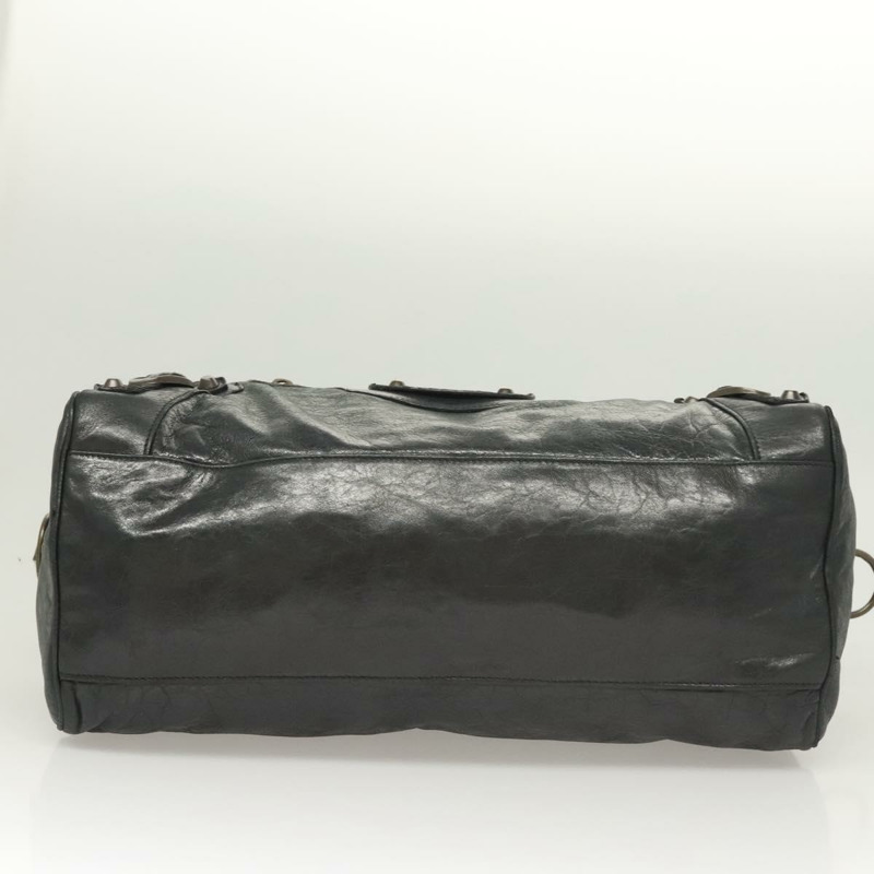 【日本直送】BALENCIAGA Zizy 手提包 皮革 2 款 黑色 128523 正品 sw763-4