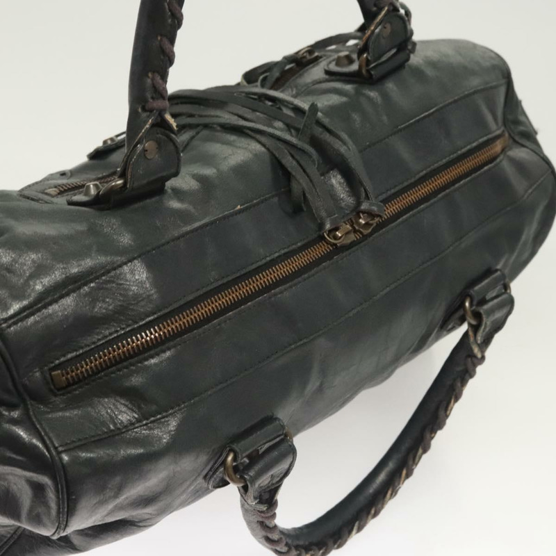 【日本直送】BALENCIAGA Zizy 手提包 皮革 2 款 黑色 128523 正品 sw763-5