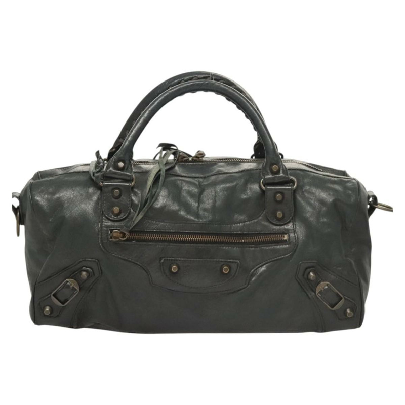 【日本直送】BALENCIAGA Zizy 手提包 皮革 2 款 黑色 128523 正品 sw763-12