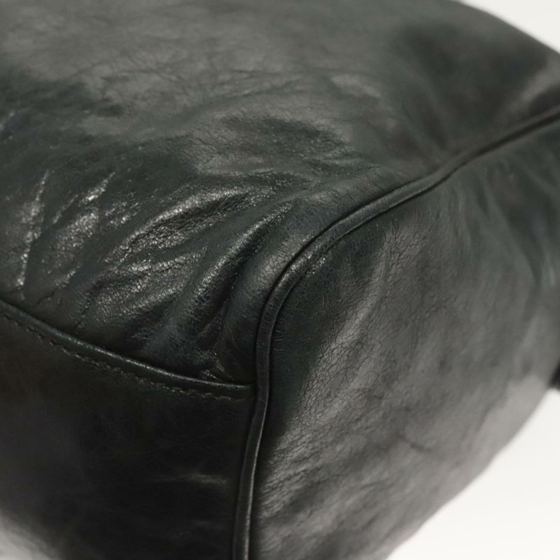 【日本直送】BALENCIAGA Zizy 手提包 皮革 2 款 黑色 128523 正品 sw763-16