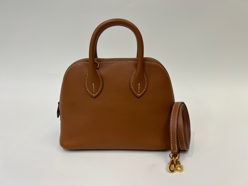 Hermes 37金棕 Evercolor 金釦 mini Bolide-0