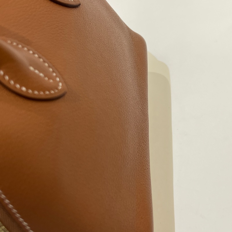 Hermes 37金棕 Evercolor 金釦 mini Bolide-8