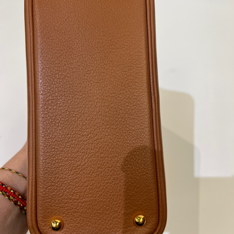 Hermes 37金棕 Evercolor 金釦 mini Bolide-9