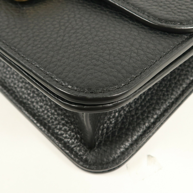 COACH 牛皮皮革Shoulder Bag金扣肩背袋-6