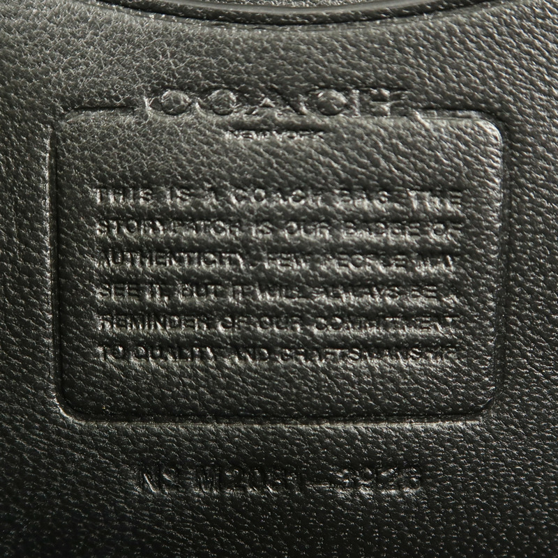 COACH 牛皮皮革Shoulder Bag金扣肩背袋-12