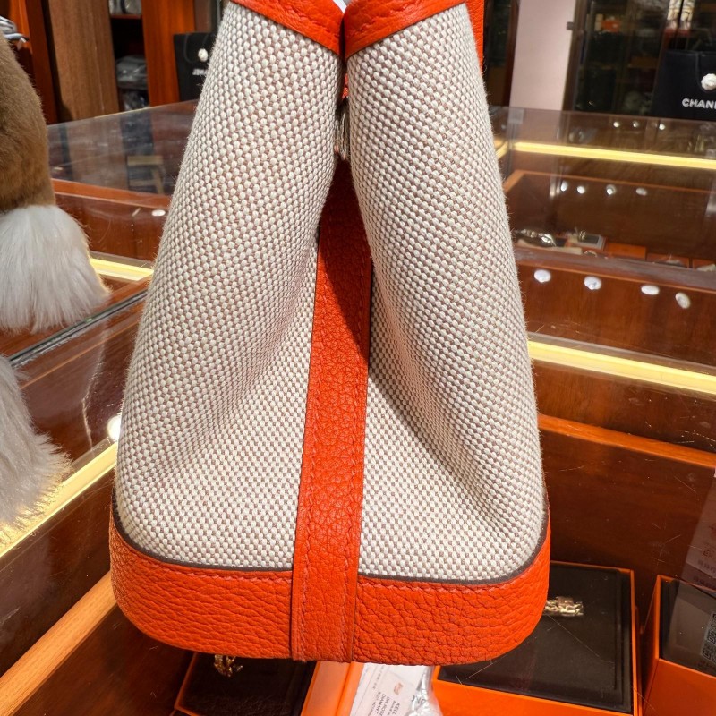 ✨持有香港正品正貨標籤(只做全新)✨ Hermes Sac Neo Garden Party 23 橙色-1