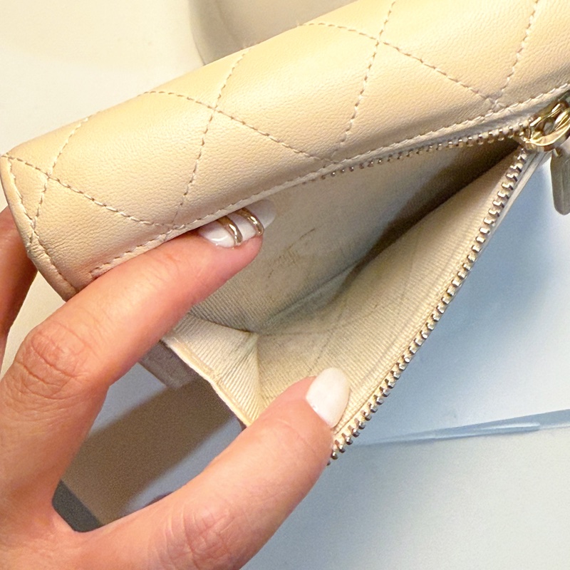 CHANEL 2025春夏經典小型口蓋皮夾_季節限定款-6