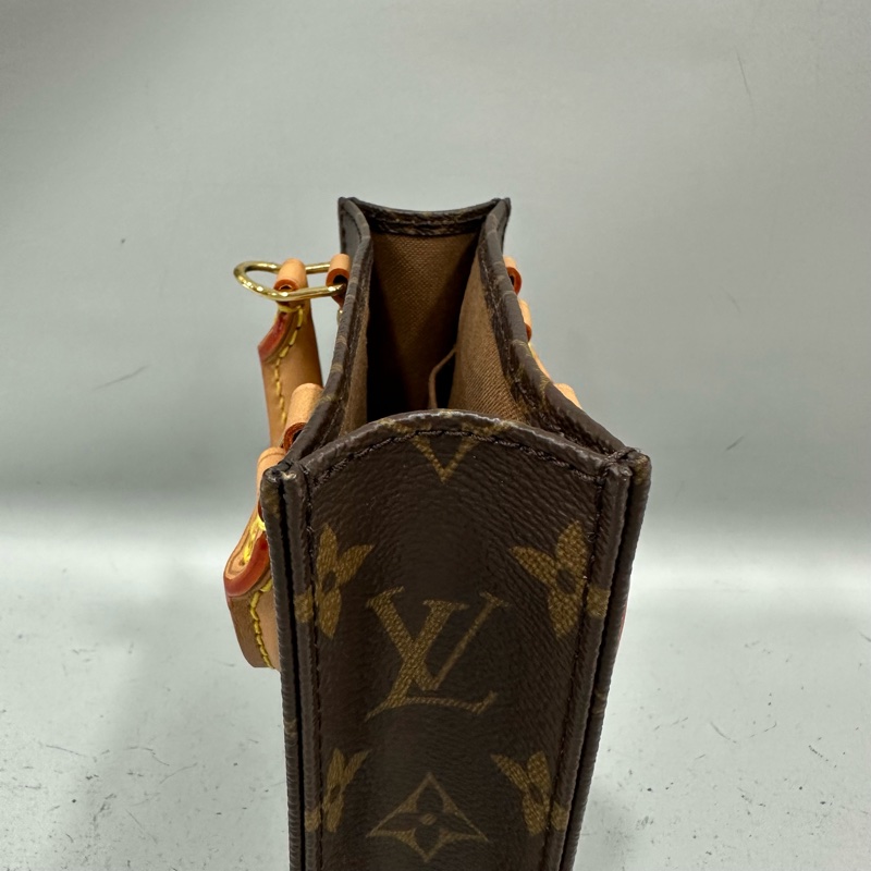 Louis Vuitton M81295 老花金釦琴譜包 petit sac plat-3