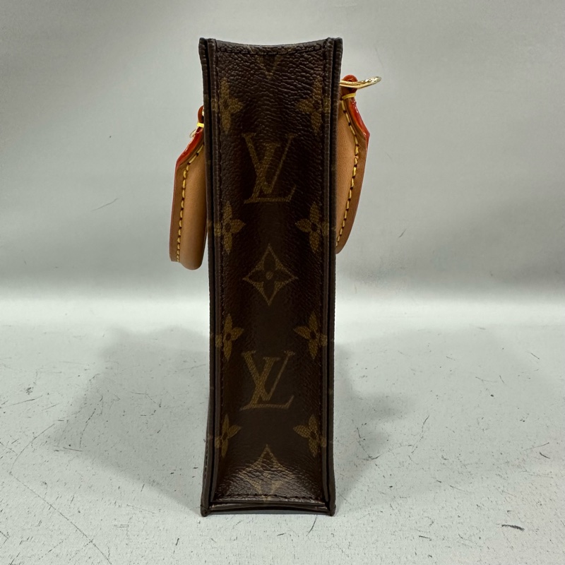 Louis Vuitton M81295 老花金釦琴譜包 petit sac plat-4