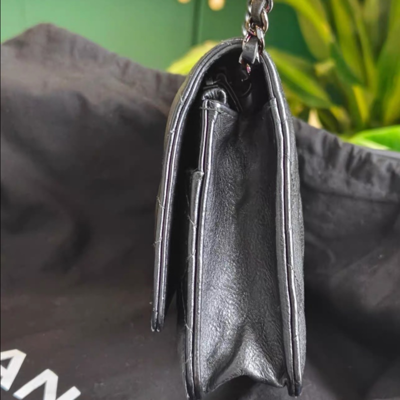Chanel • 稀有 So Black 牛皮 Woc 鏈條包 🖤-2