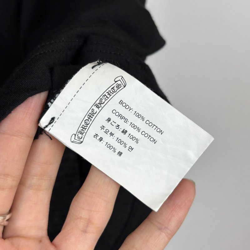 ::Chrome Hearts:: 克羅心十字架 黑色短袖-9