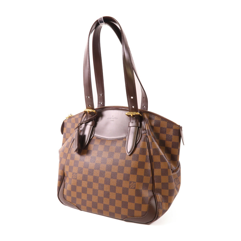 LOUIS VUITTON Damier Verona GM金扣肩背袋-2