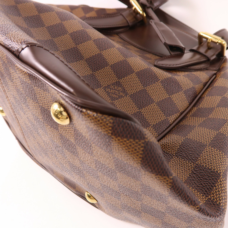LOUIS VUITTON Damier Verona GM金扣肩背袋-11
