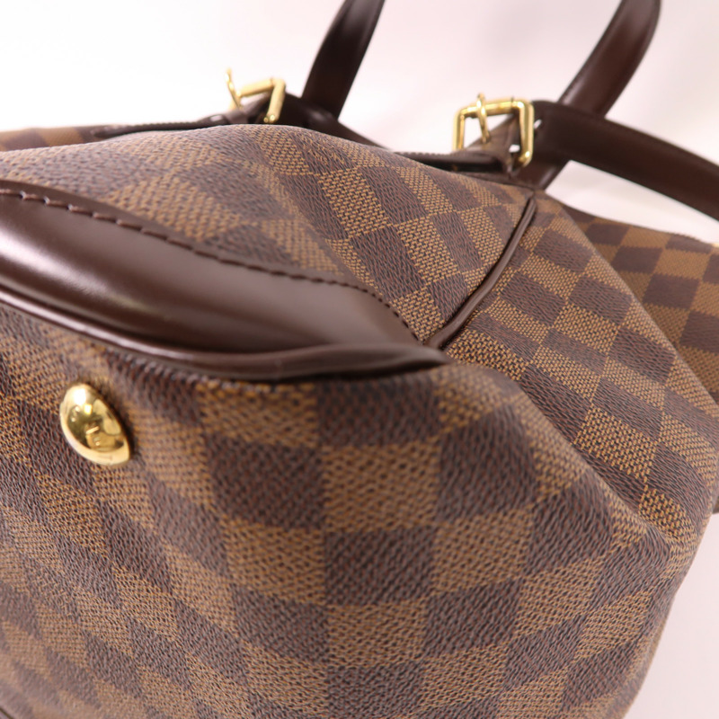 LOUIS VUITTON Damier Verona GM金扣肩背袋-13