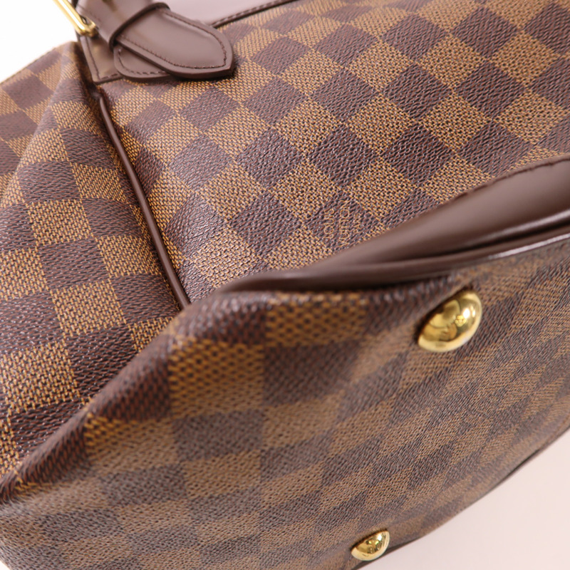 LOUIS VUITTON Damier Verona GM金扣肩背袋-14