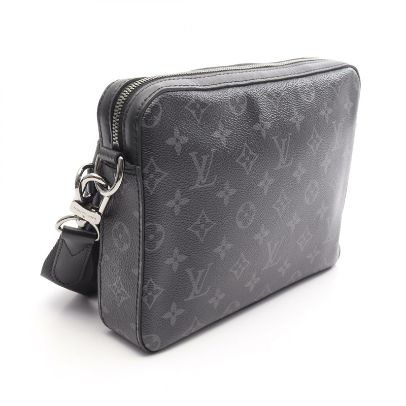 LOUIS VUITTON Trio Messenger 斜背包 M69443 Monogram Eclipse LV-1