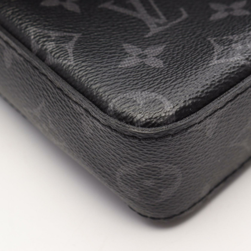 LOUIS VUITTON Trio Messenger 斜背包 M69443 Monogram Eclipse LV-4