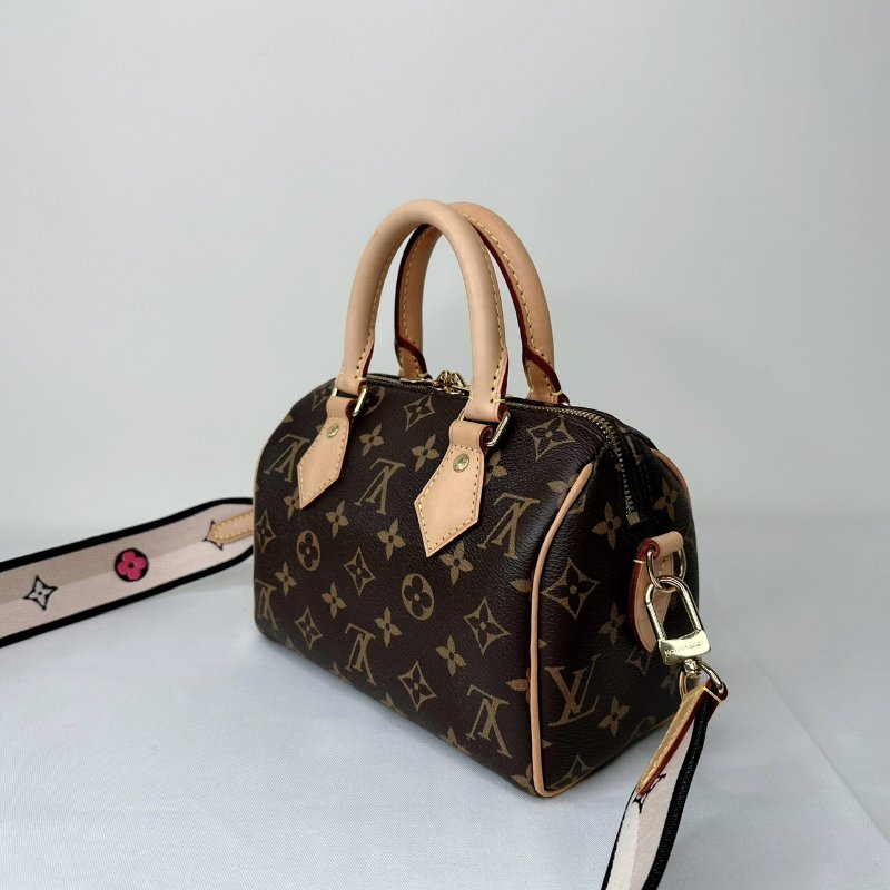 LV Speedy 20老花波士頓包-4