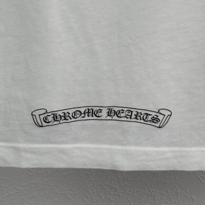 問問🪳去專櫃買::Chrome Hearts:: 克羅心 x MATTY BOY  白色厚塗鴉背心-19