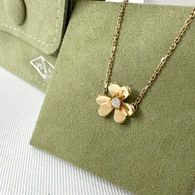 梵克雅寶 VCA Frivole 18K金迷你款鑽石手鍊-1