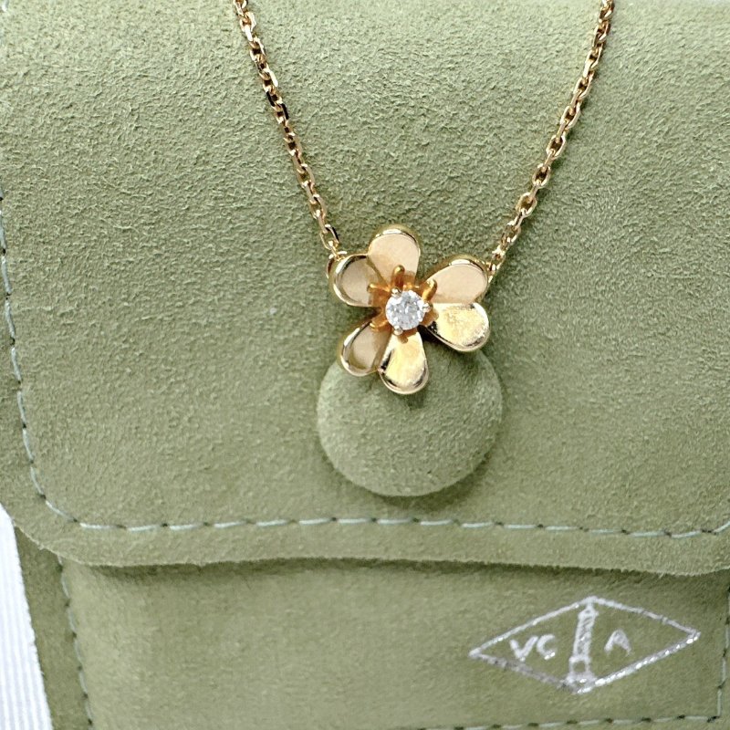 梵克雅寶 VCA Frivole 18K金迷你款鑽石手鍊-5