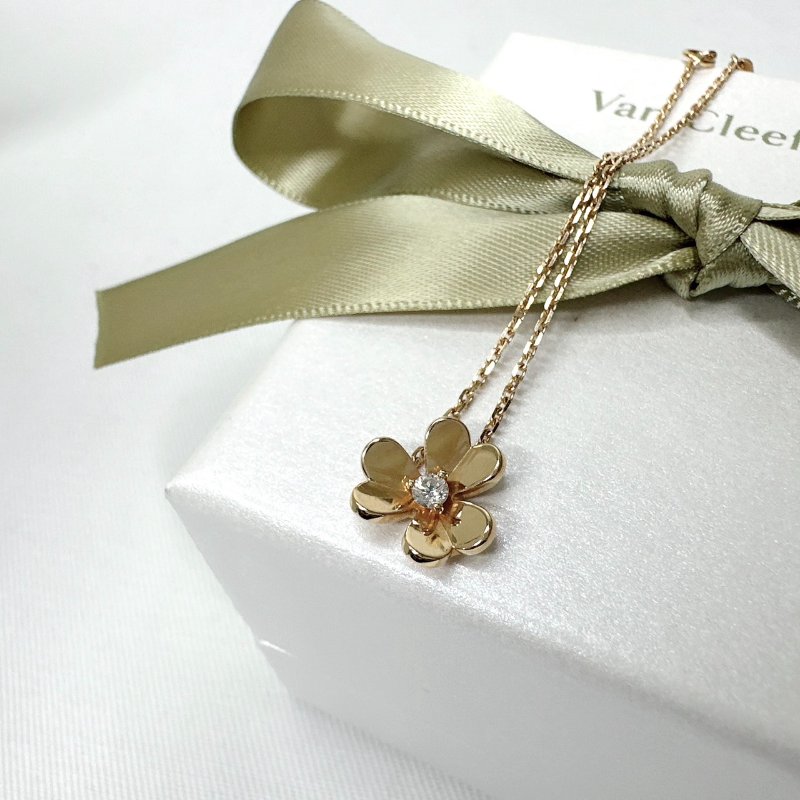 梵克雅寶 VCA Frivole 18K金迷你款鑽石手鍊-8