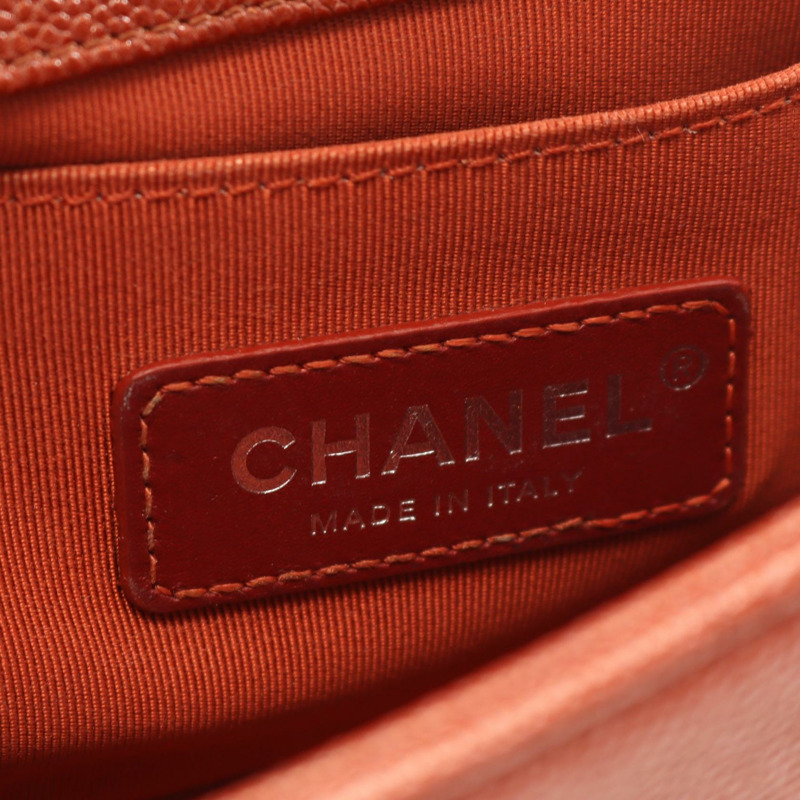 CHANEL Boy Chanel 小號 V 字形 V 形針腳鏈條單肩包 A67085 小牛皮 BR-3