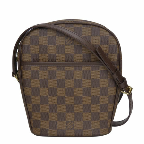 Louis Vuitton 肩背包 Ipanema PM N51294 Damier Ebene 棕色 女款 LOUIS VUITTON