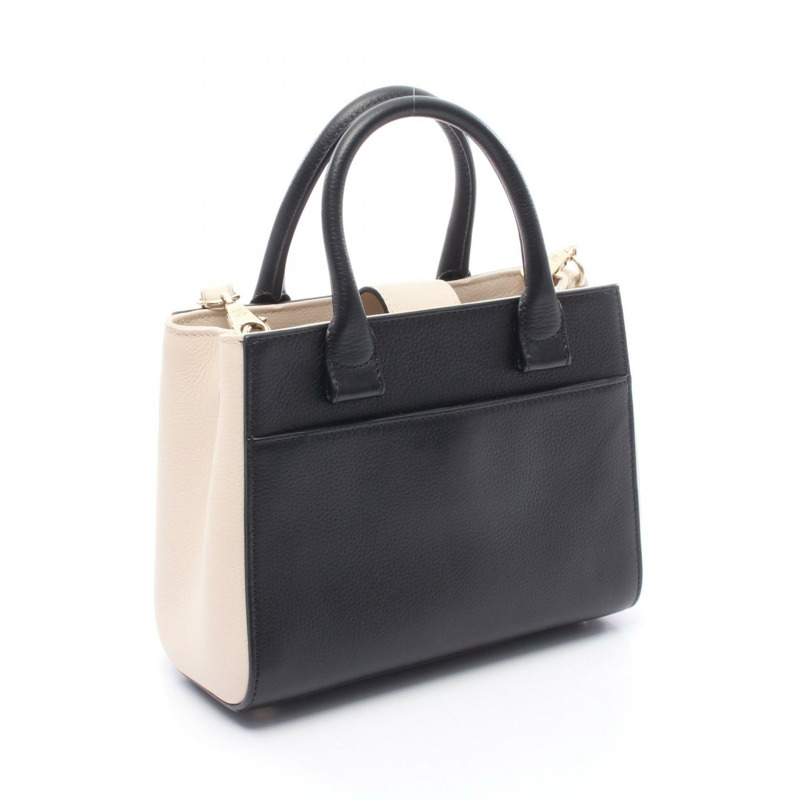 CHANEL Neo Executive 小號單肩托特包 手提包 A69929 皮革 黑色 米色 GHW-1