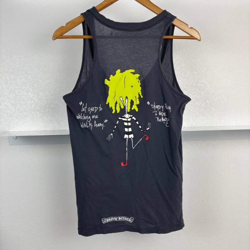 ::Chrome Hearts:: 克羅心 x MATTY BOY 灰藍色背心-1