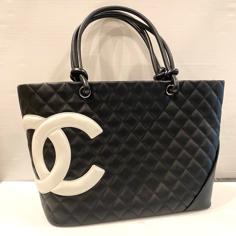 CHANEL Cambon 中號手提包-0