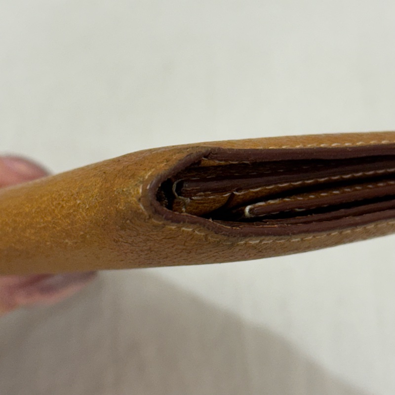 Hermès 駝色長夾-13